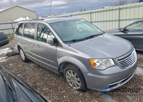 2015 Chrysler Town & Country Touring из США, поврежденный, VIN 2C4RC1BG5FR637530